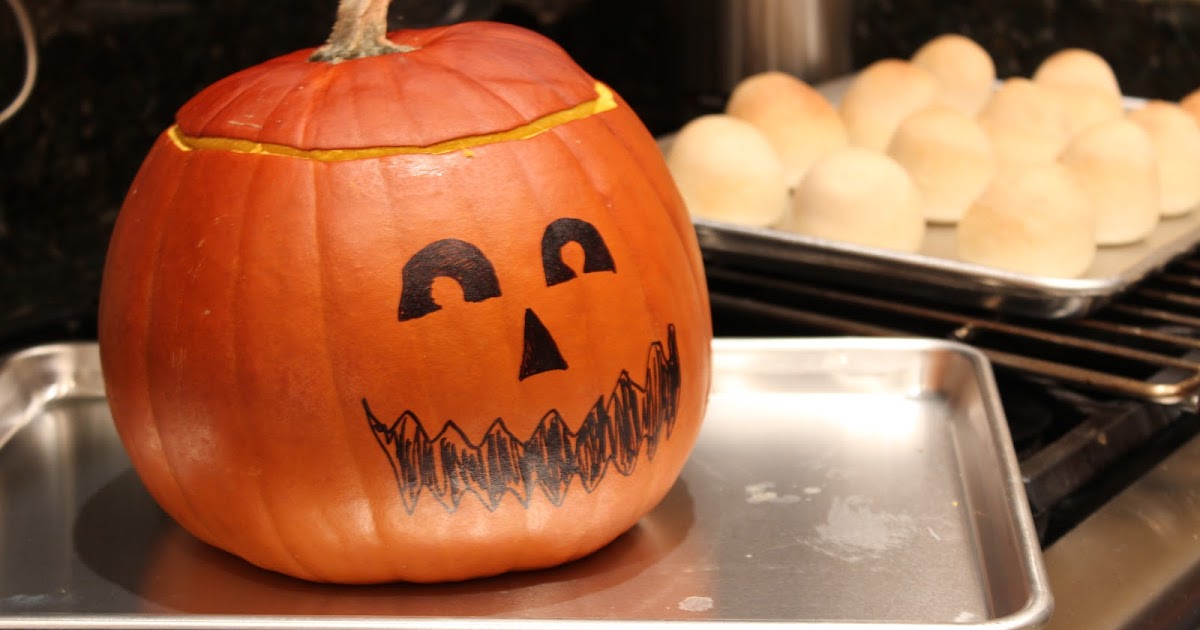 So Festive!: dinner in a pumpkin [tradition]